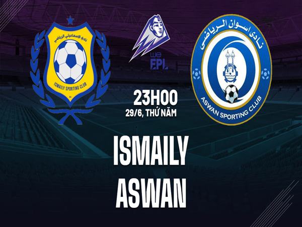 Nhận định Ismaily vs Aswan, 23h00 ngày 29/6