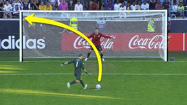 Vai trò thủ môn trong loạt penalty