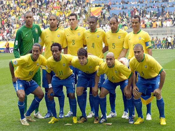 Phân tích danh sách đội hình Brazil 2006 tại World Cup